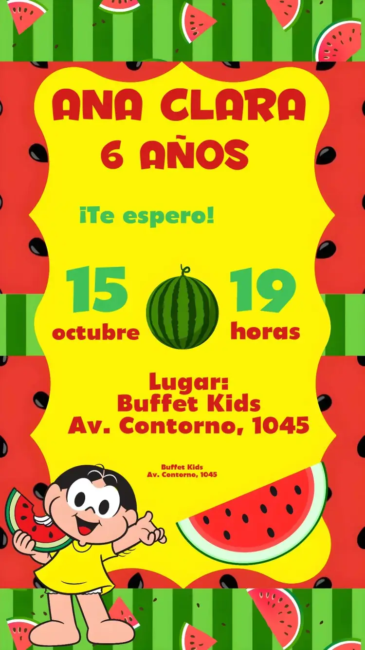 Invitación Magali