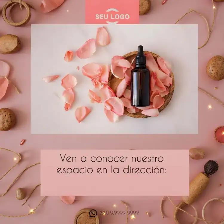 Invitación Publicación Para Esteticista Whatsapp – tema Más buscados minimalista, moderno, tonos pastel, elegante, limpio, boho