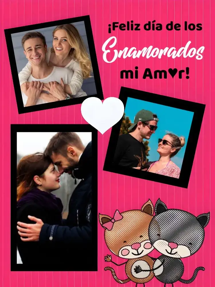 Tarjeta Para Día De Los Enamorados Con Foto Fotos