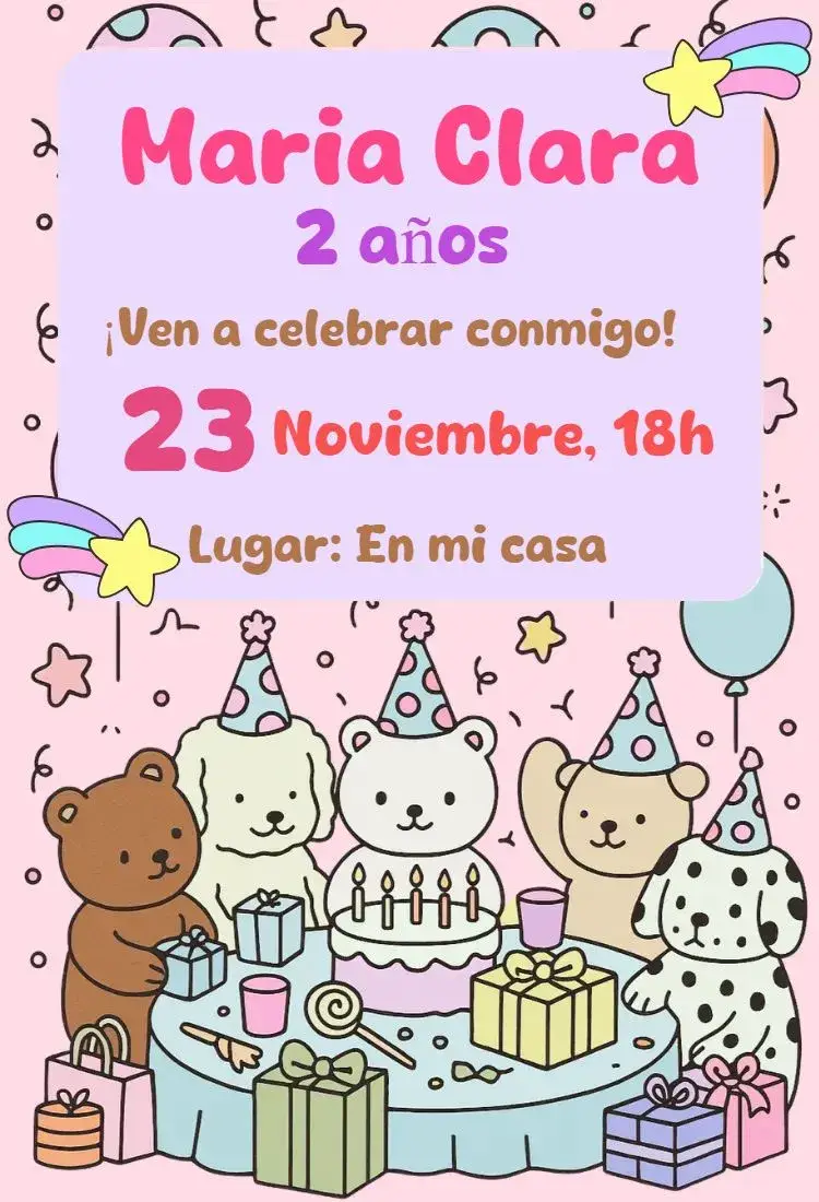 Invitación digital Bobbie Goods