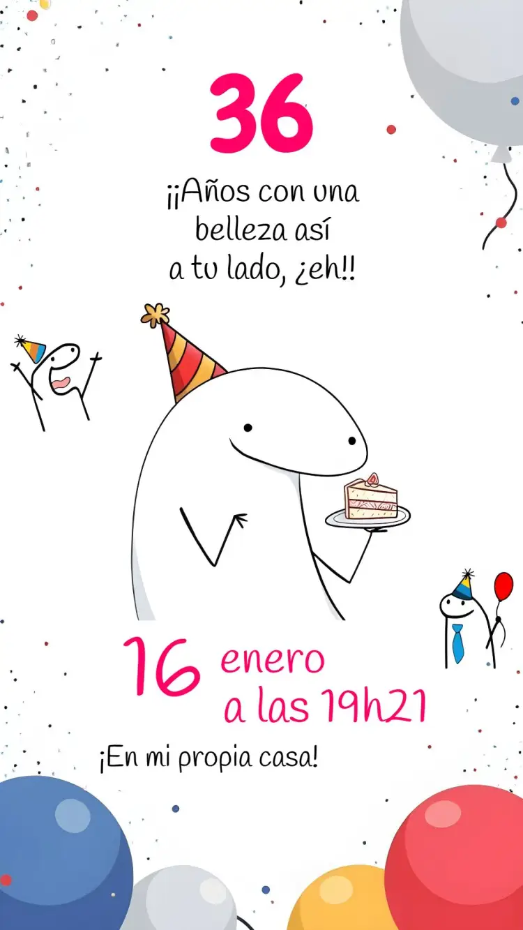 Invitación Flork Adulto