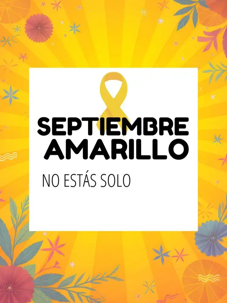 Invitación Publicación Para Campaña Septiembre Amarillo Soledad