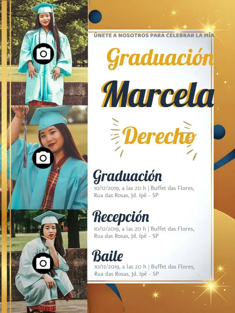 Graduación Con Foto Fotos