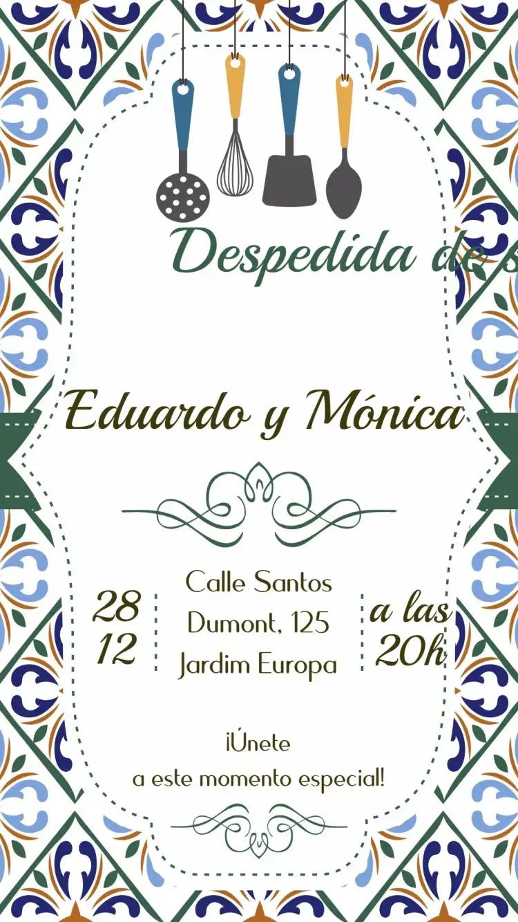 Invitación Despedida de Soltera – tema Despedida de Soltera floral, vintage, moderno, romántico, minimalista, colorido