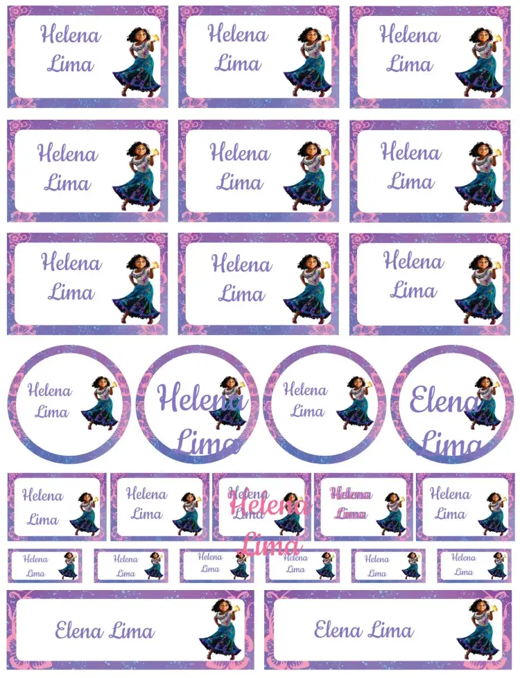 Invitación Encanto – tema Tarjeta colorido, moderno, elegante, divertido, minimalista, jovial