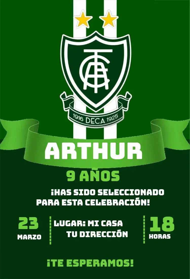 Invitación América Mineiro