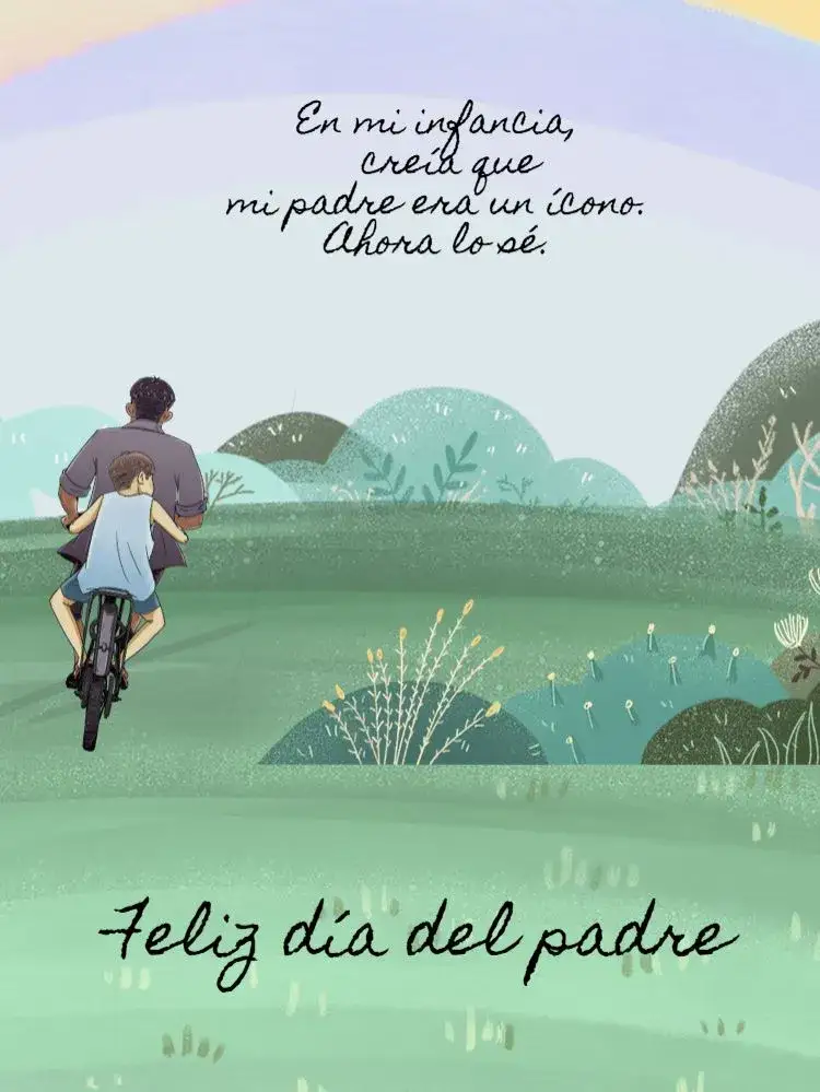 Invitación Publicación Día Del Padre Héroe – tema Más buscados moderno, colorido, gráfico, familiar, alegre