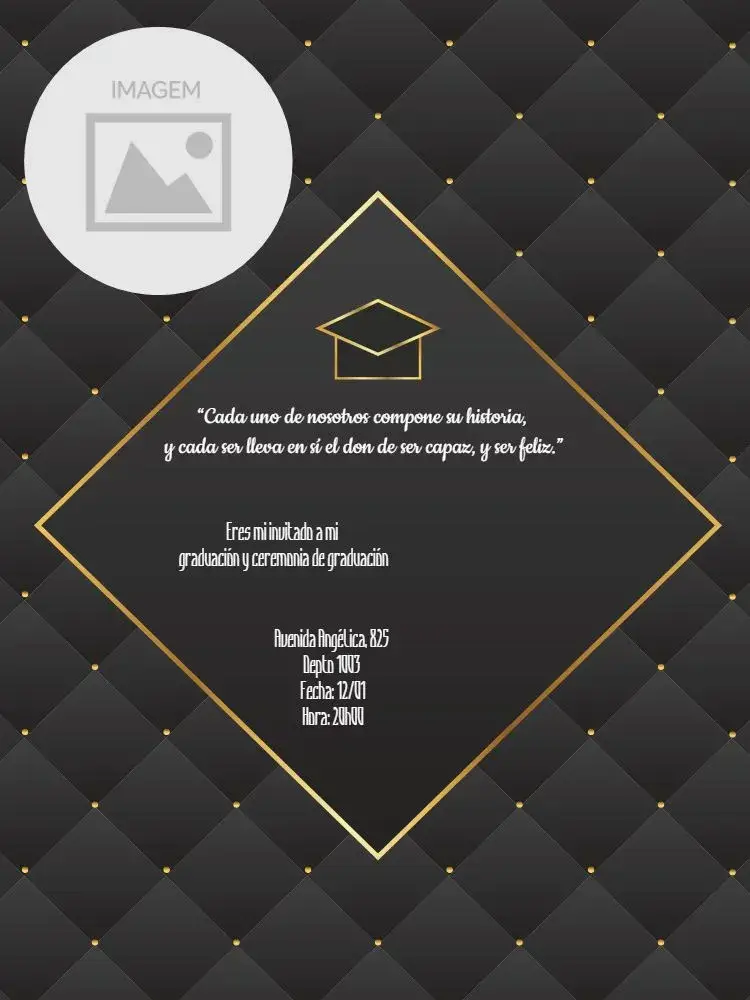 Invitación Graduación Foto