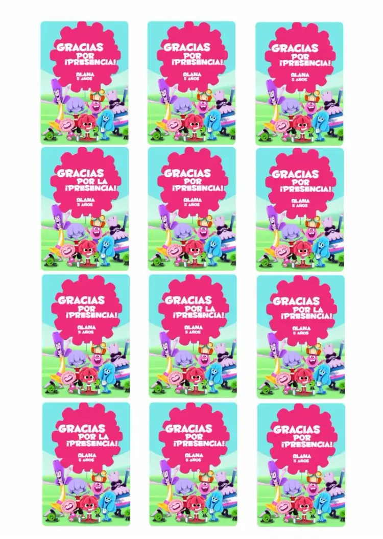 Invitación Etiqueta De Jelly Jamm As