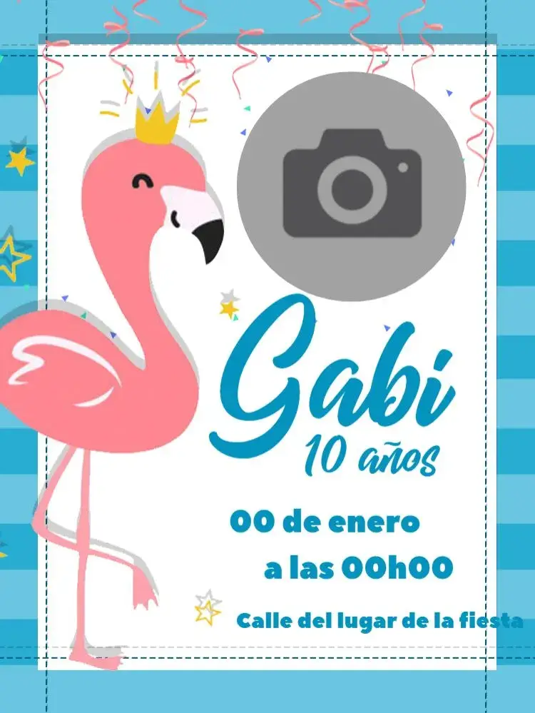Invitación Chica Flamenco