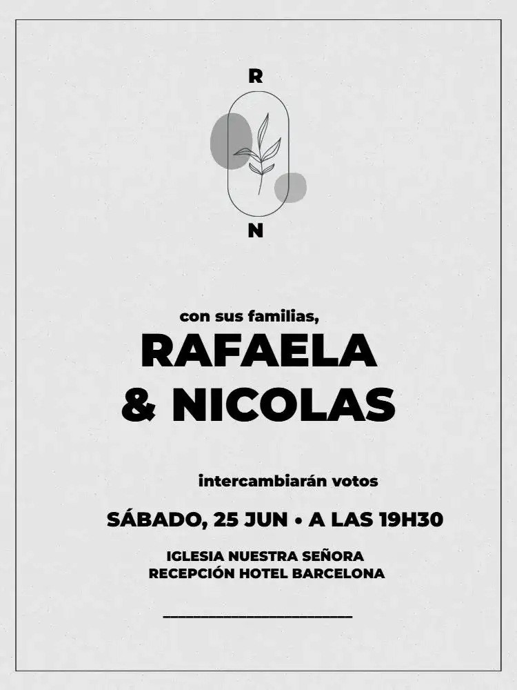 Boda Sencilla Y Económica Fiesta Gris