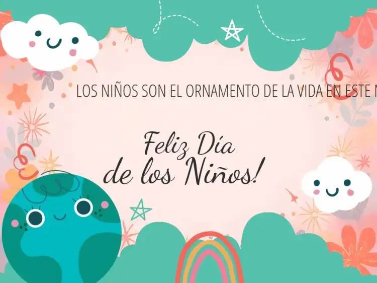 Tarjeta De Felicitación Día Del Niño