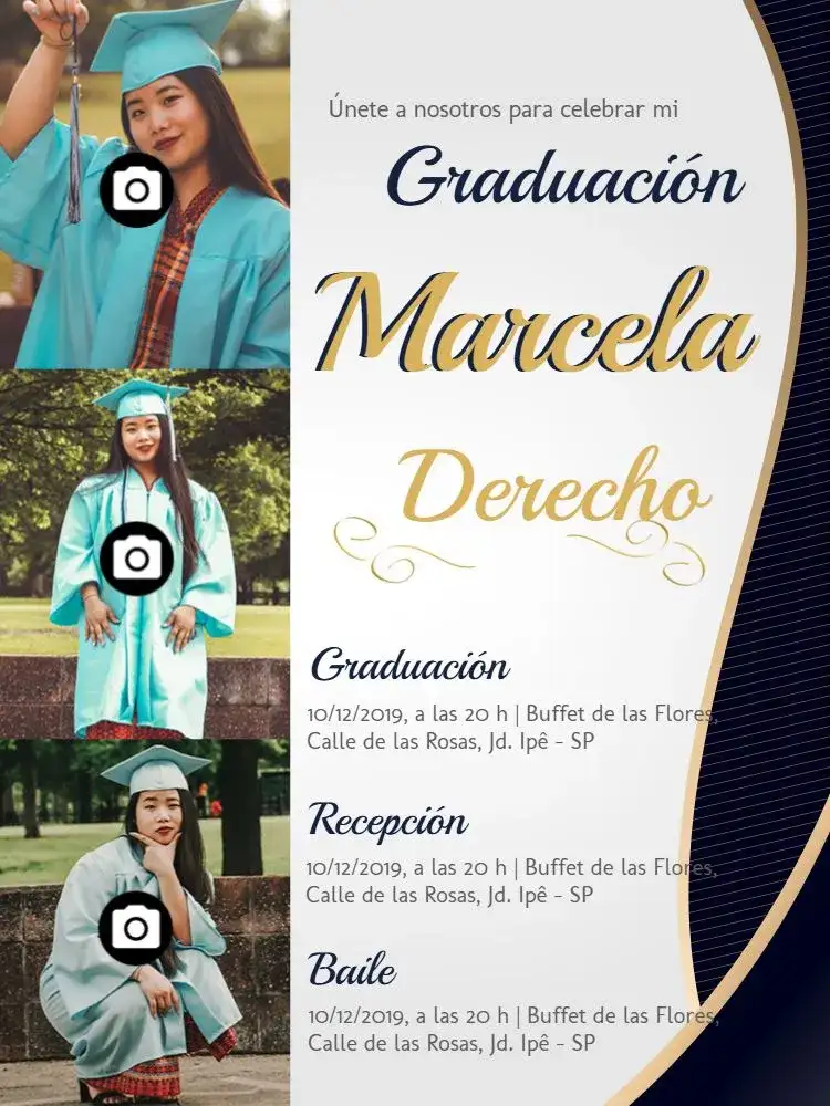 Graduación Con Foto Fotos