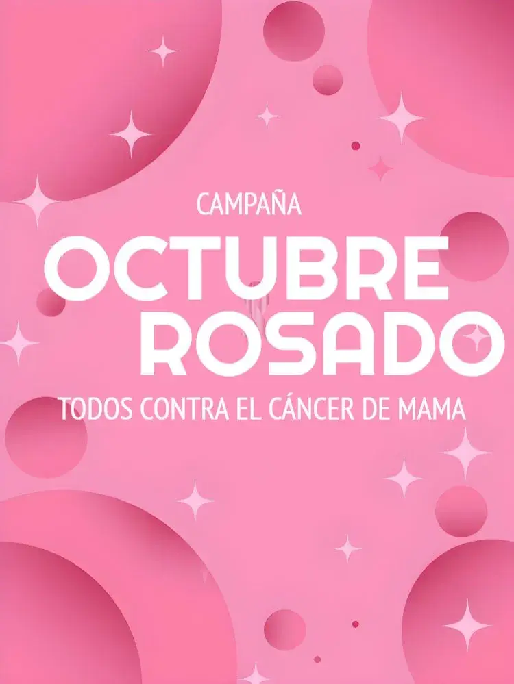 Invitación Publicación Para Octubre Rosa Salud editable y personalizable