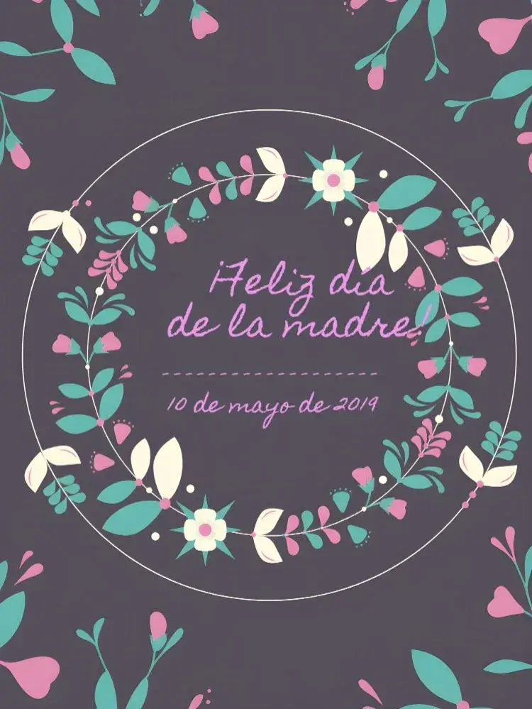 Invitación Publicación Día De La Madre Tarjeta