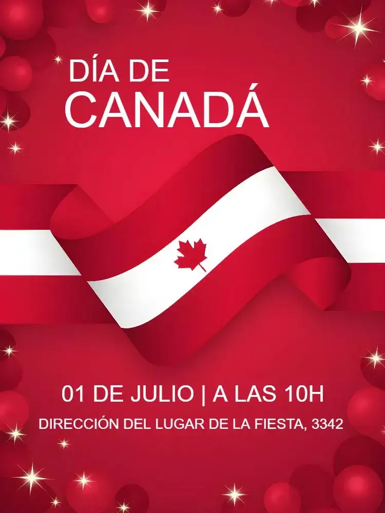 Día De Canadá Canadiense