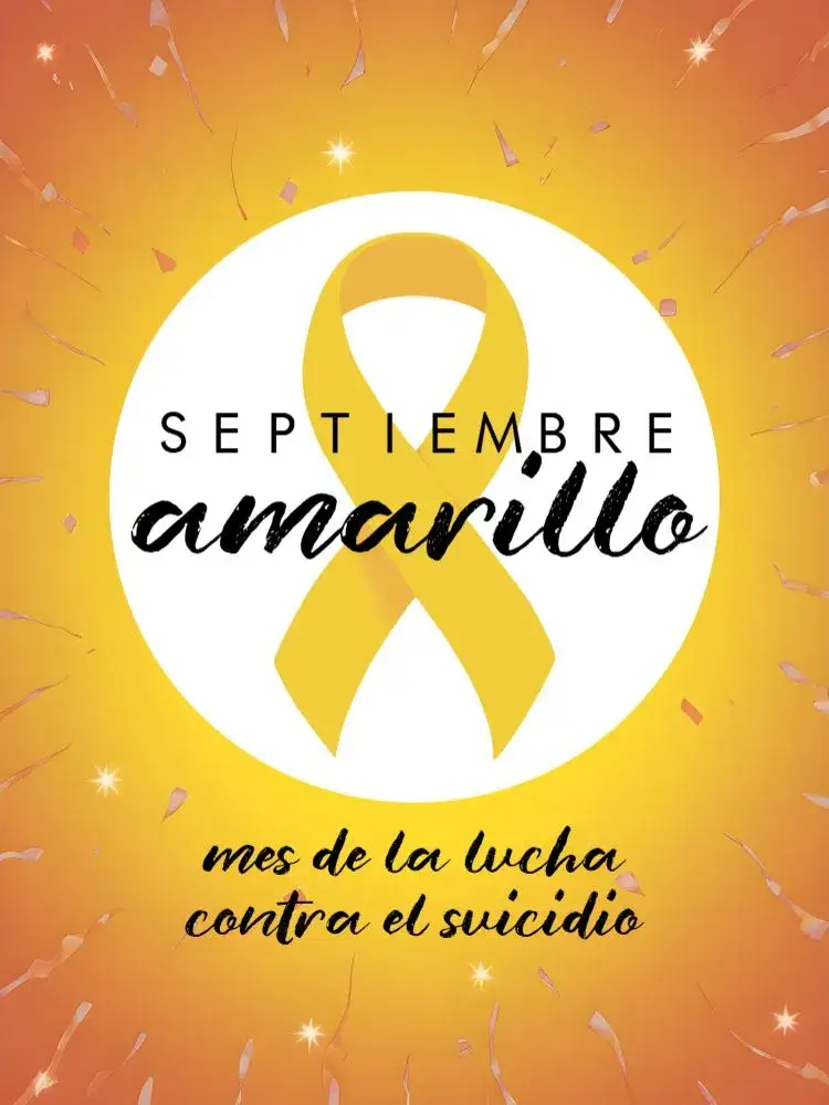 Invitación Publicación De Septiembre Amarillo Campaña – tema Más buscados colores vibrantes, minimalista, moderno, consciente, solidario