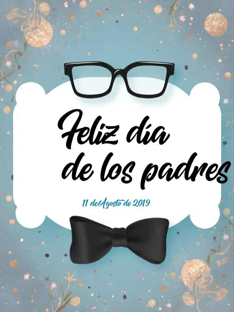 Invitación Publicación Día Del Padre Paterno