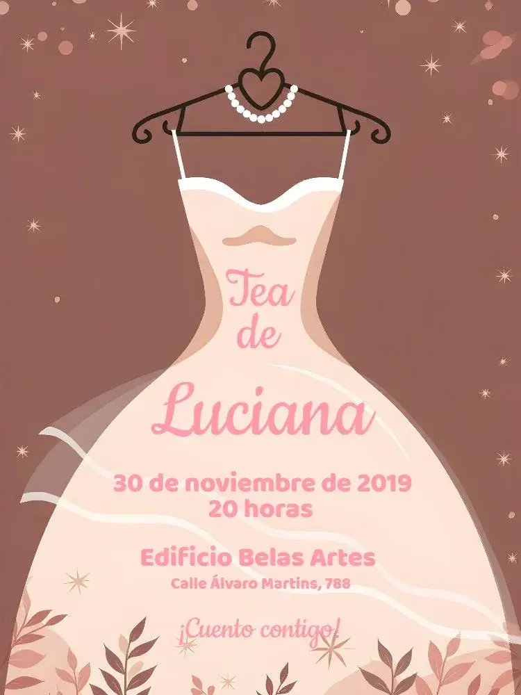 Invitación Despedida de soltera