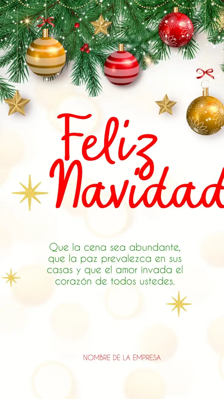 Invitación Tarjeta De Navidad Para Empresas Noel