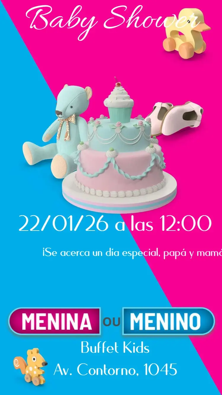 Invitación Baby Shower