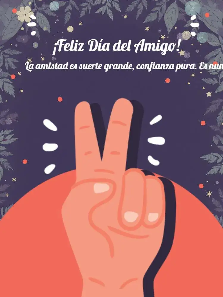 Invitación Tarjeta Día Del Amigo Naranja – tema Fechas Conmemorativas moderno, vibrante, colorido, divertido, contemporáneo