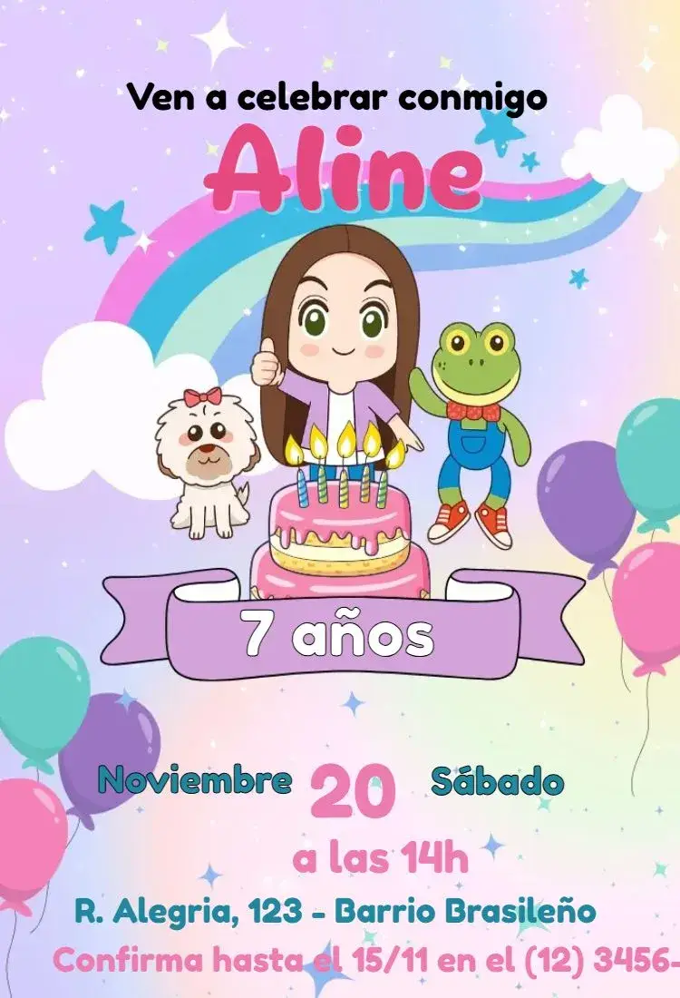 Invitación Lara Campos