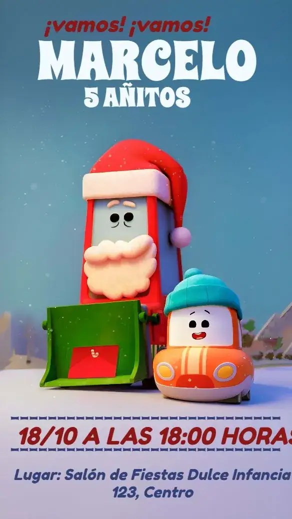 Invitación Cory Carson Navidad Navideña – tema Fechas Conmemorativas colorido, festivo, infantil, navideño, divertido