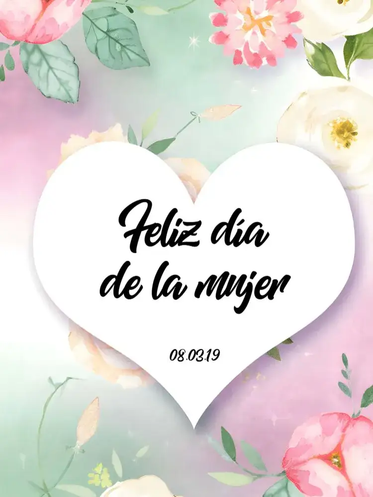 Invitación Publicación Día Internacional De La Mujer Femenino – tema Más buscados floral, rosa, moderno, delicado, feminino