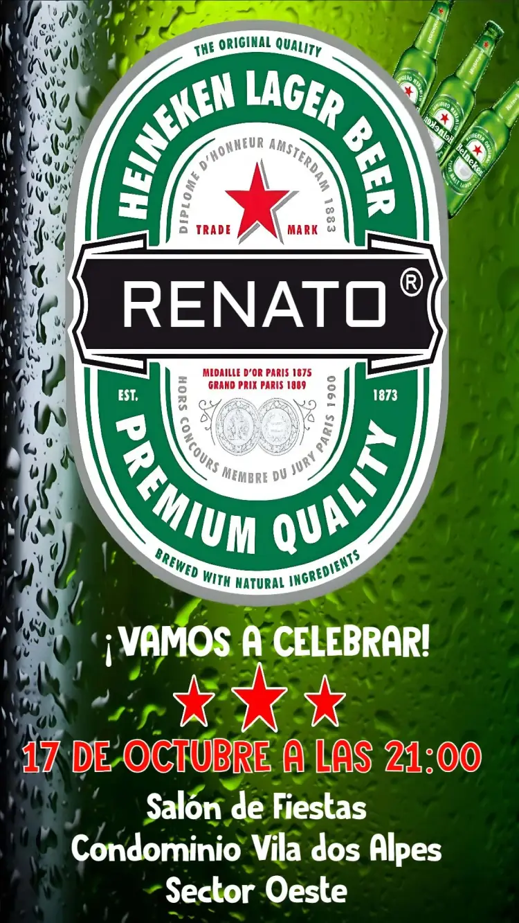 Invitación Heineken