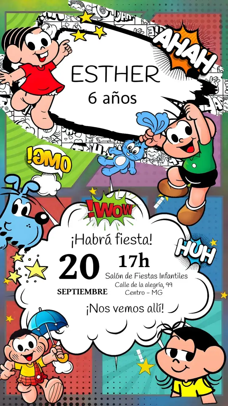 Turma De La Mónica Cascão