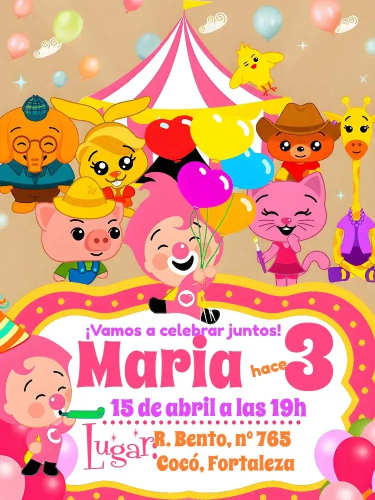 Plim Un Héroe Del Corazón Globos