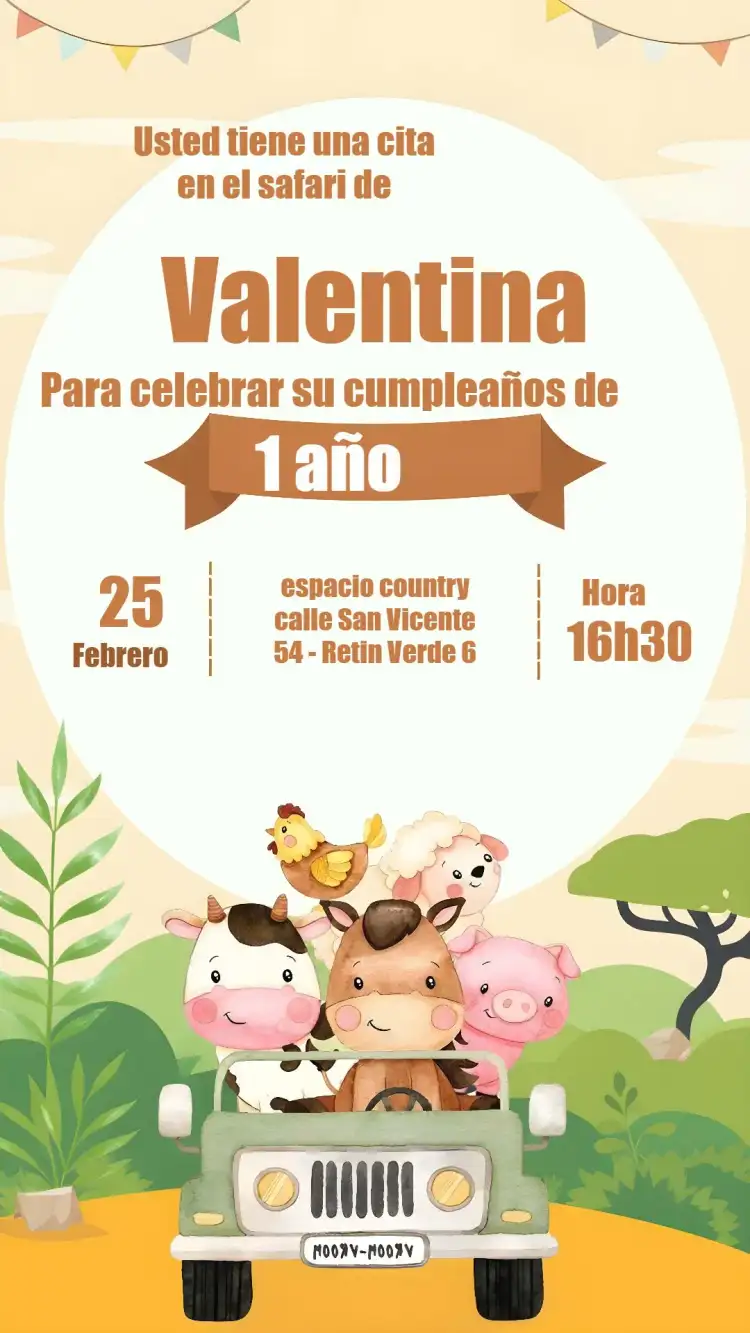 Safari Infantil