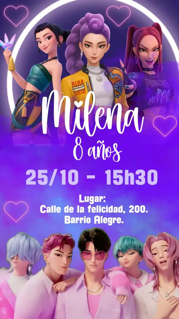 Cumpleaños Guerreras del K-Pop