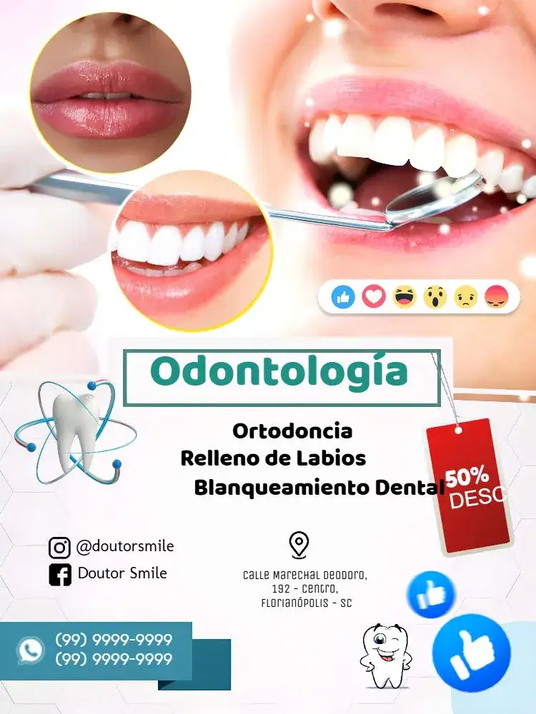 Invitación Folleto Para Dentista Arte – tema Más buscados moderno, limpio, minimalista, profesional, colorido, divertido