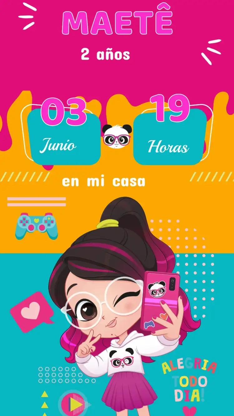 Invitación Cumpleaños Luluca