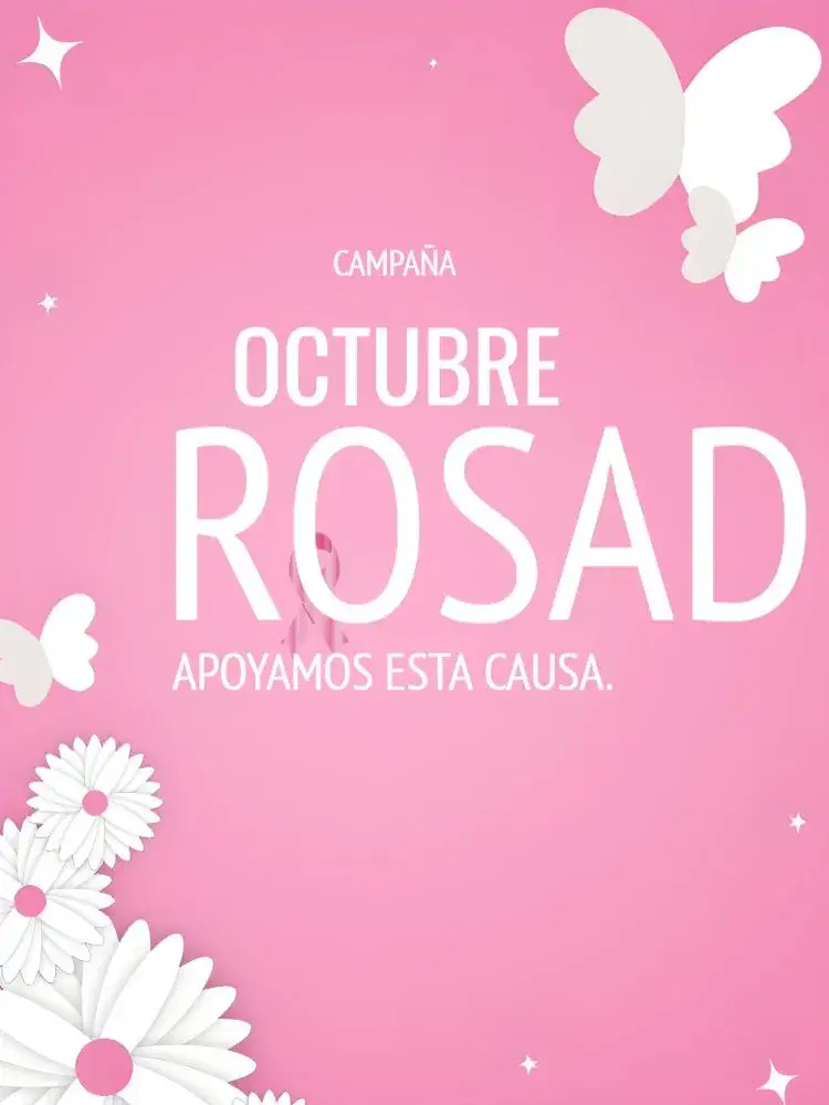 Invitación Publicación Para la Campaña de Octubre Rosa – tema Más buscados rosa, moderno, minimalista, feminino, inspirador