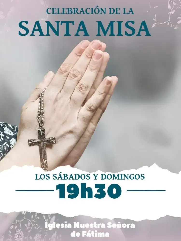 Folleto Para Santa Misa Iglesia Panfleto