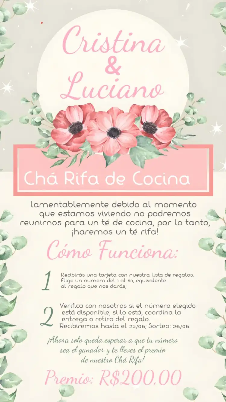 Recordatorio De Sorteo de Té de Cocina Olla
