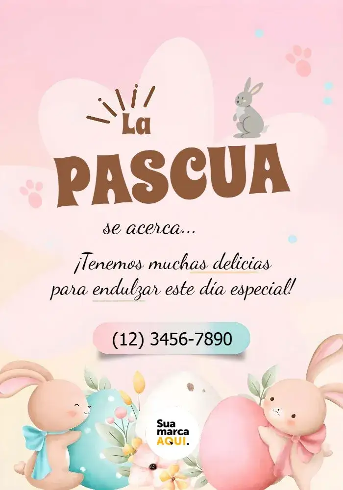 Invitación Historias de Pascua Delicado – tema Fechas Conmemorativas delicado, floral, colorido, moderno, infantil
