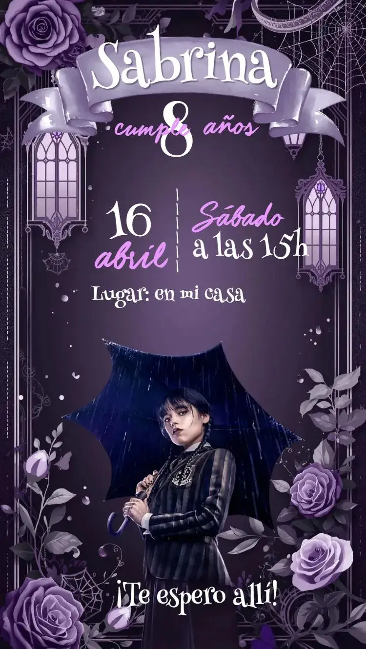 Invitación Wandinha