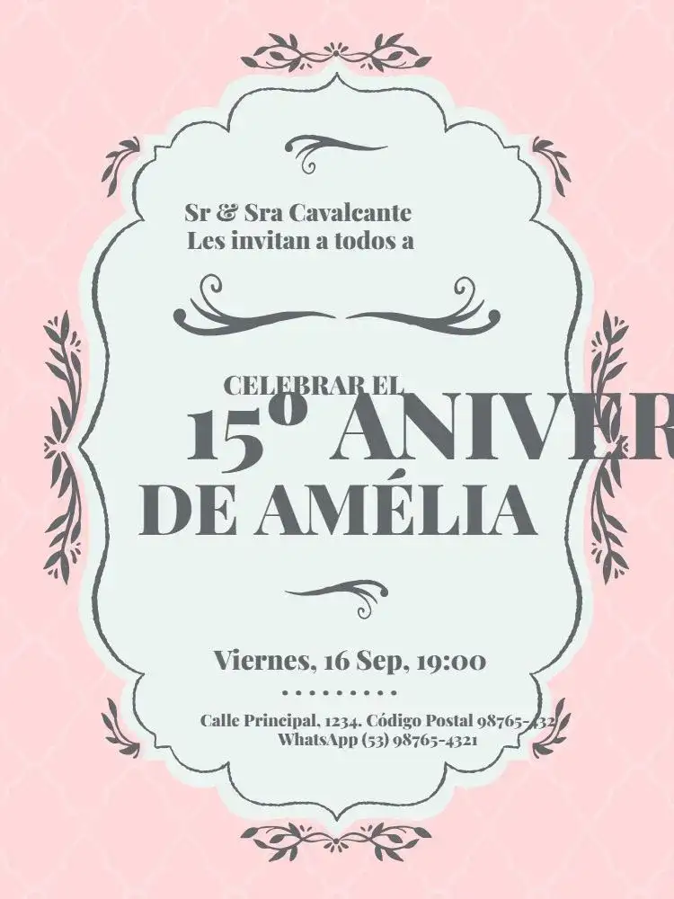 Elegante Fiesta de 15 Años