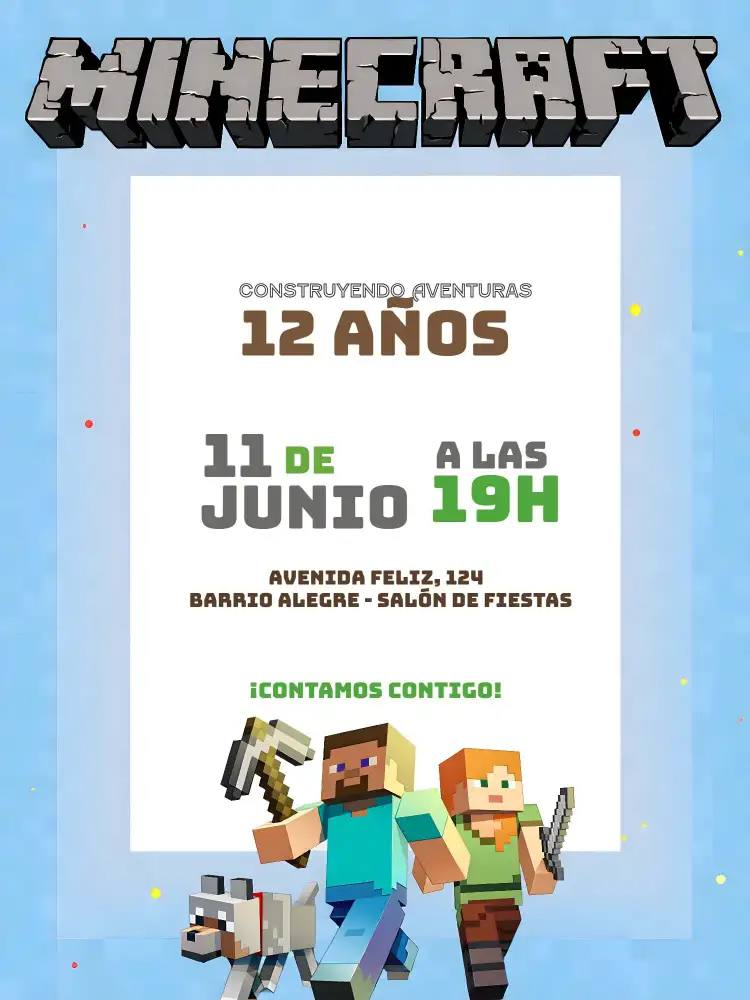 Minecraft Infantil