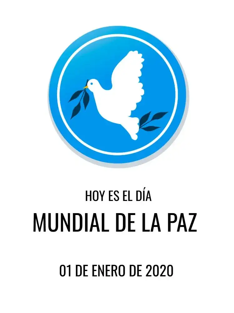 Publicación Día Mundial De La Paz Esperanza