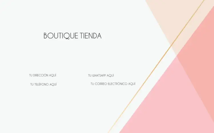 Invitación Tarjeta Reverso Feminidad Manicura