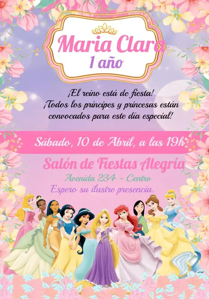 Princesas Disney Lindo Verde