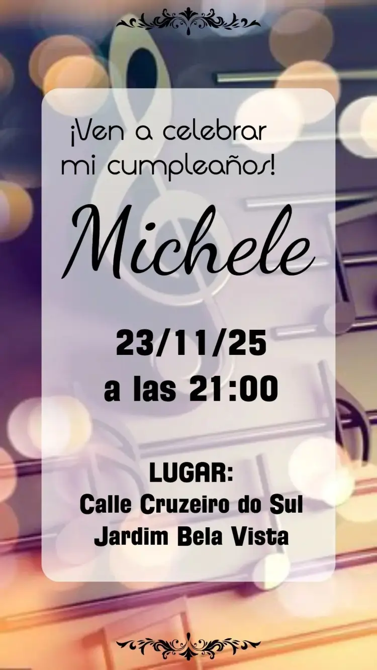 Invitación Adulto