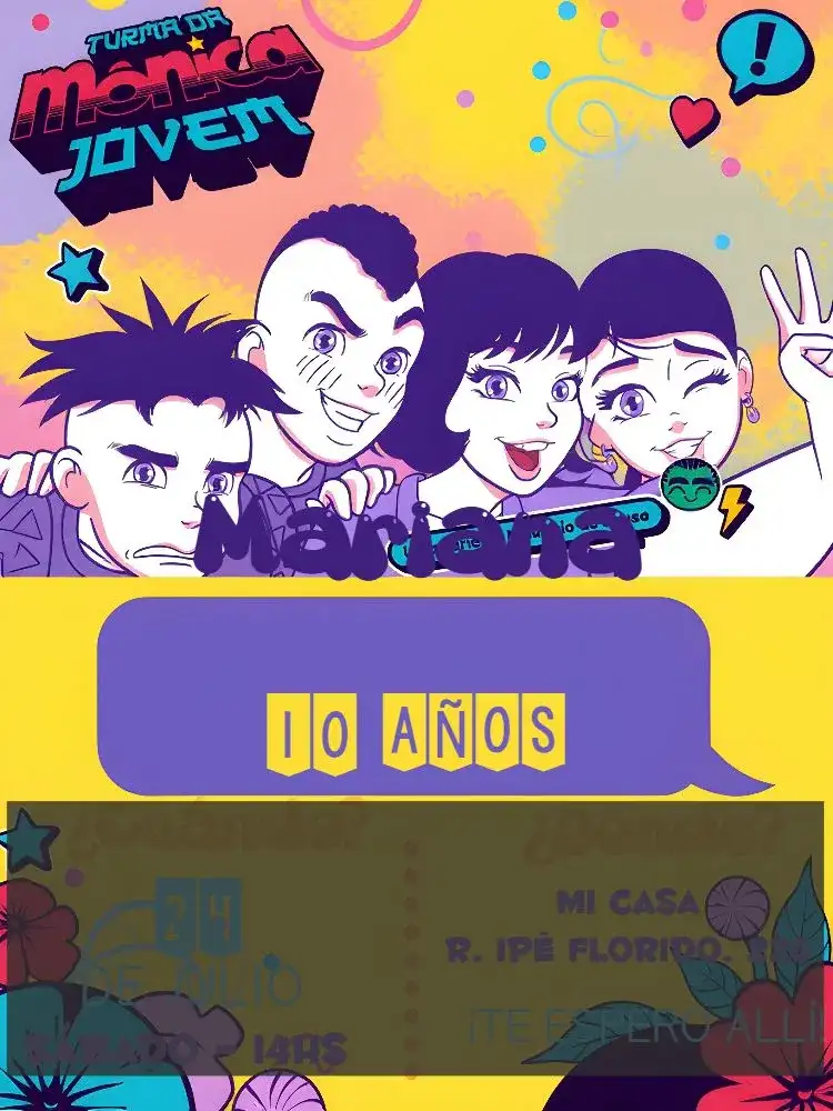 Turma Da Mónica Joven Cascão