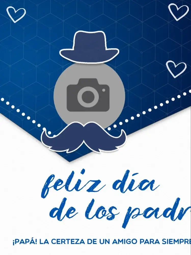 Invitación Publicación Día Del Padre Con Foto Familiar