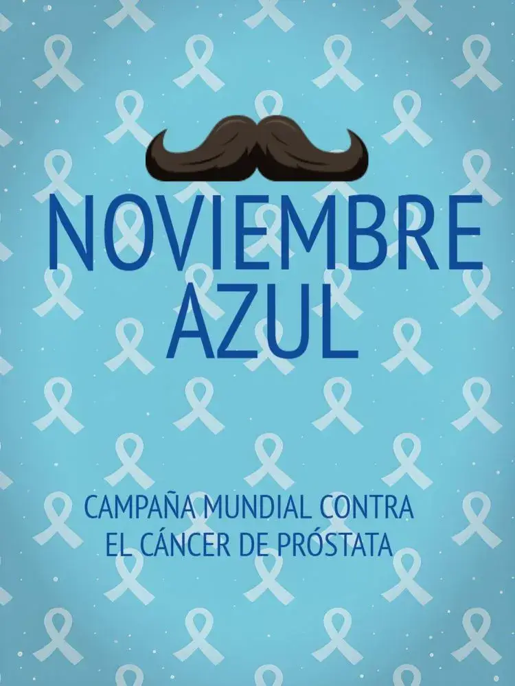 Invitación Publicación Para Noviembre Azul Hombres